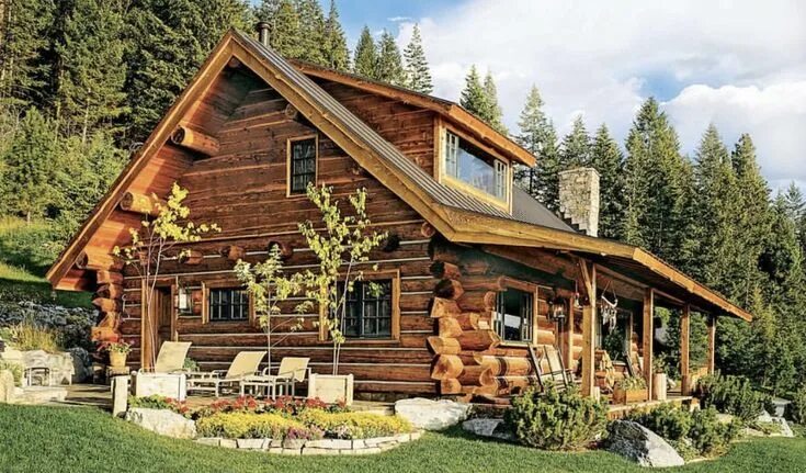 Каталог деревянных домов фото Pin on 11 Beautiful cabins, Cabin design, Little cabin