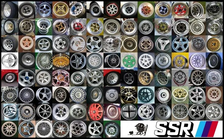 Каталог дисков фото SSR Wheel Wall Rims and tires, Rims, Pure products