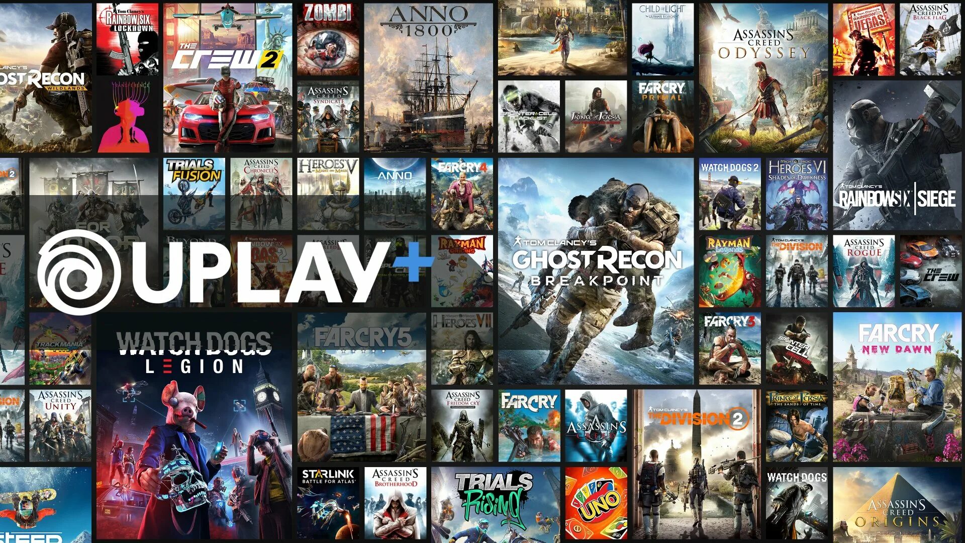 Каталог игр фото Ubisoft анонсировала подписочный сервис UPlay+