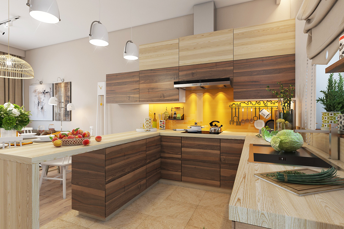 Каталог интерьеров кухни 22 Yellow Accent Kitchens That Really Shine Yellow kitchen decor, Yellow kitchen