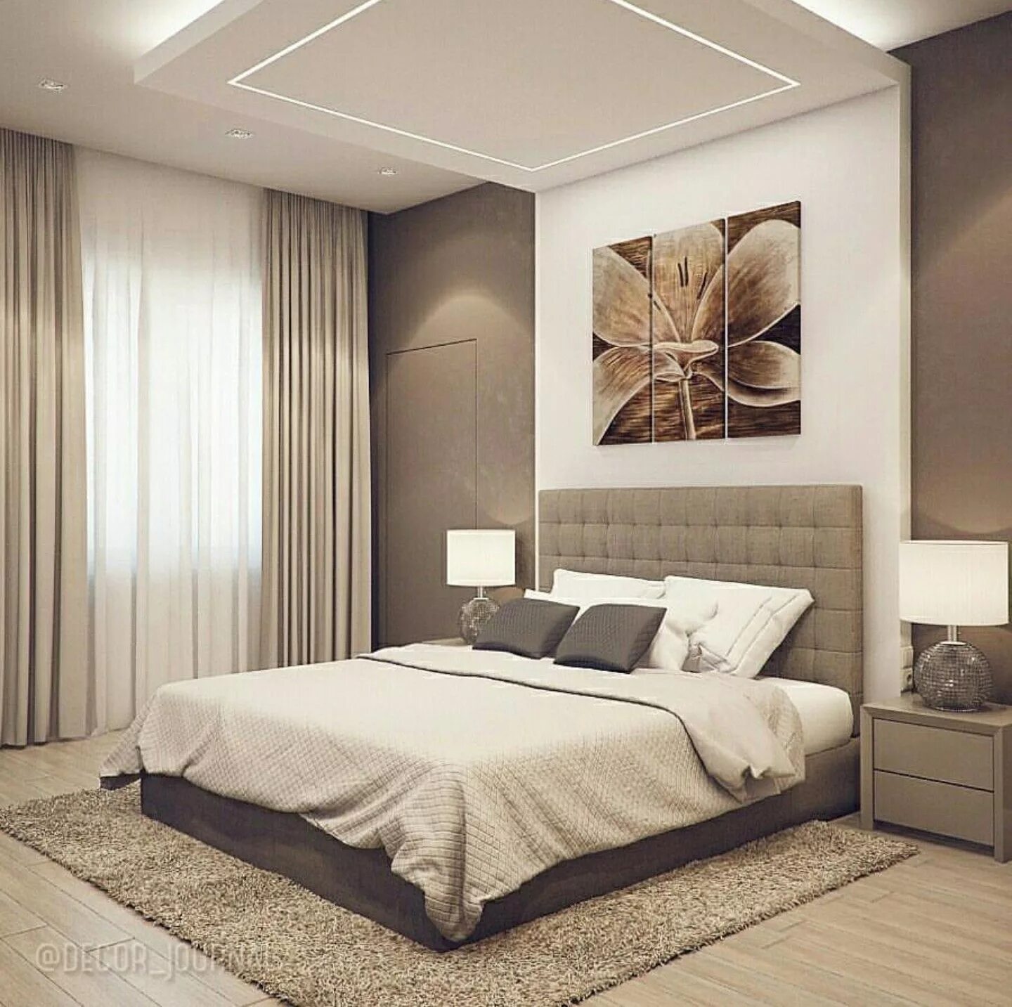 Каталог интерьеров спальни Pin su спальня Camera da letto interior design, Camera da letto matrimoniale, Id