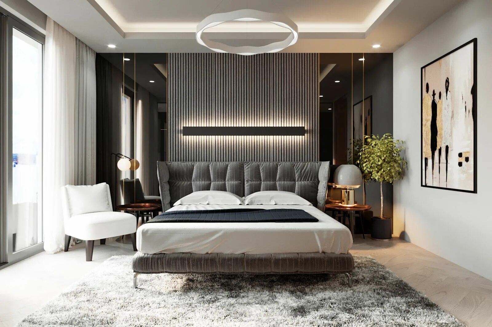 Каталог интерьеров спальни Pin on 上 传 Luxurious bedrooms, Bedroom design, Bedroom layouts