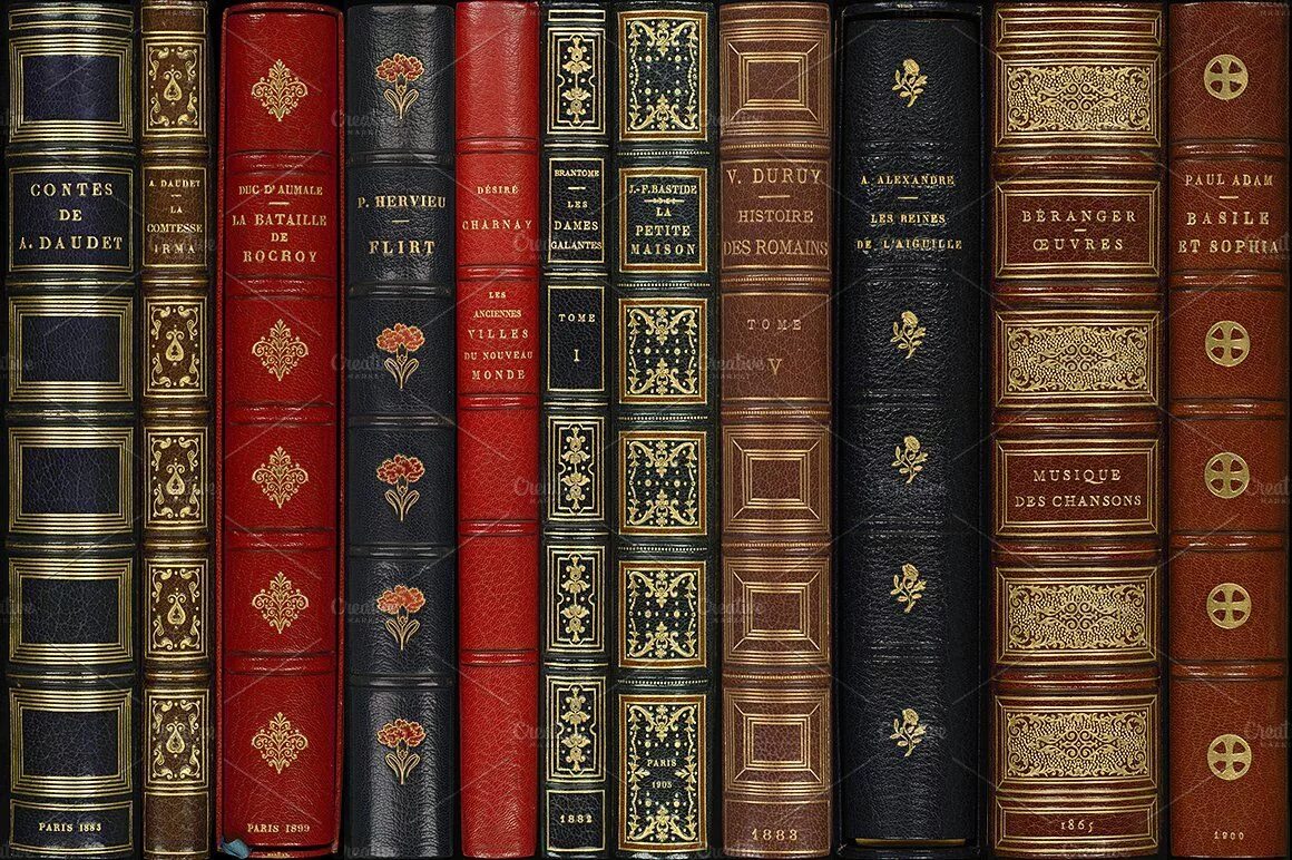 Каталог книг фото Antique Book Spines Antique books, Book spine, Victorian books