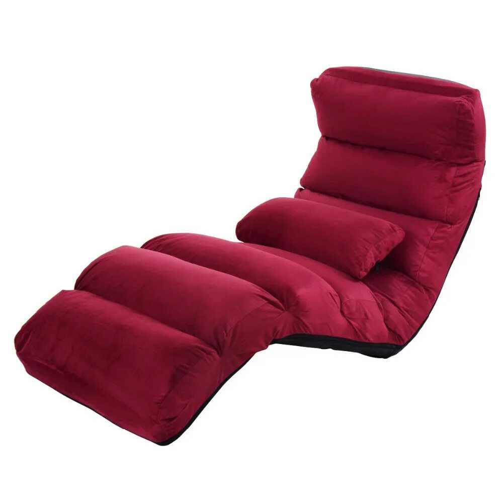 Каталог кресло диван фото Source Fabric Folding Chaise Lounge Sofa sleeper bed Video Gaming Chair Floor Co