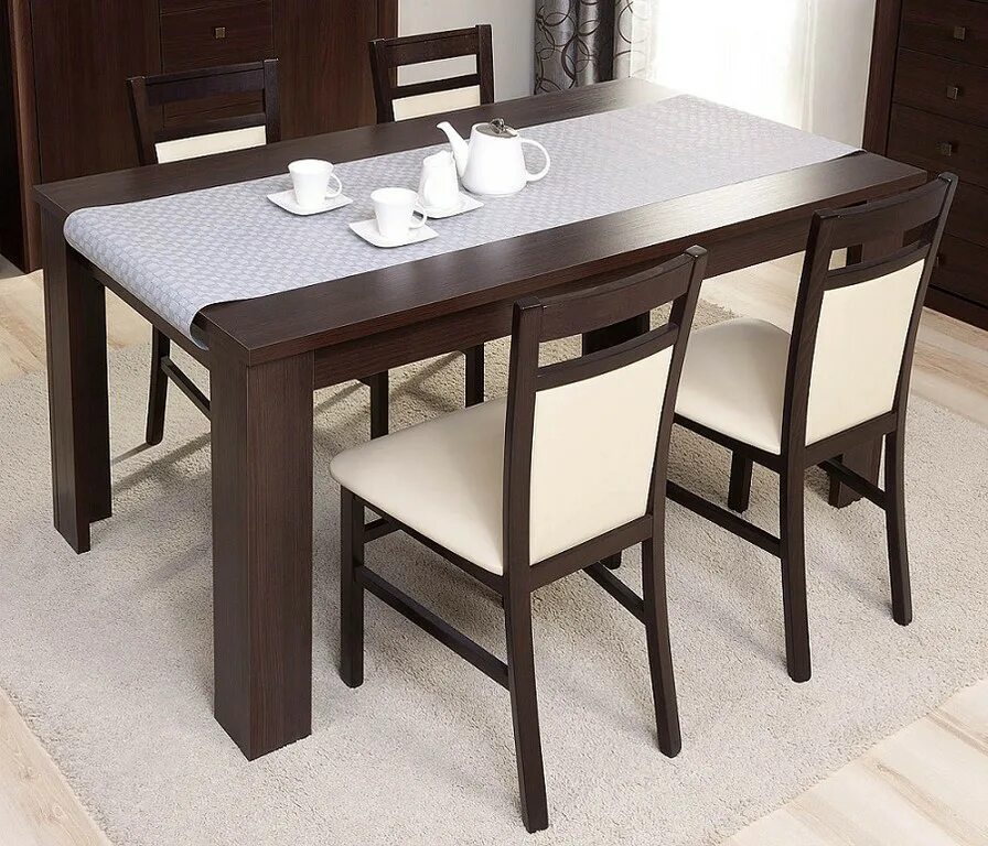 Каталог кухонных столов фото Table s026 - Aleko