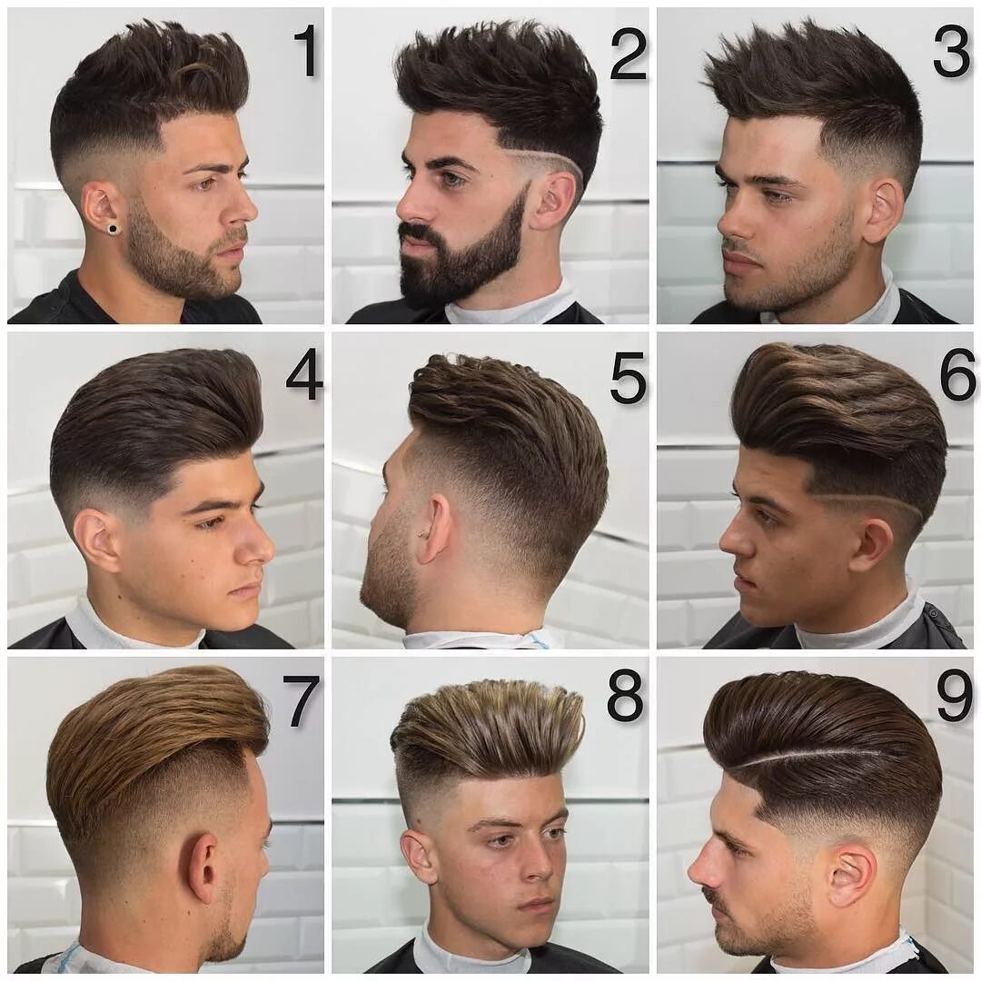 Каталог мужских стрижек Пин на доске Men's Hair Overview