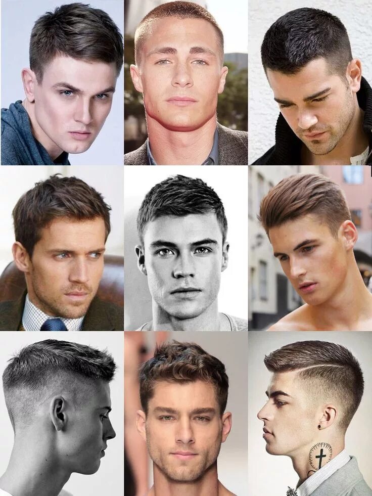 Каталог мужских стрижек 5 Popular Short Men's Haircuts Of 2015 Men hairstyle names, Haircut names for me