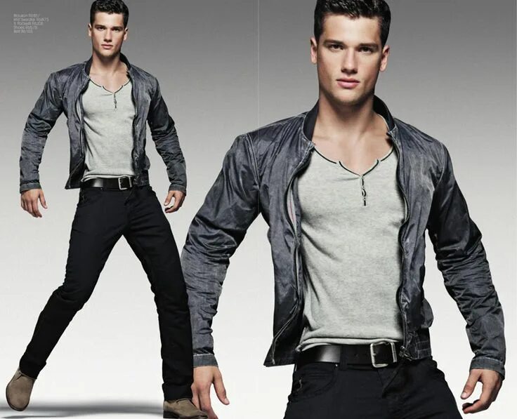 Каталог мужской одежды фото Arthur Sales is Armani Jeans' Spring/Summer 2012 Catalogue Boy - The Fashionisto