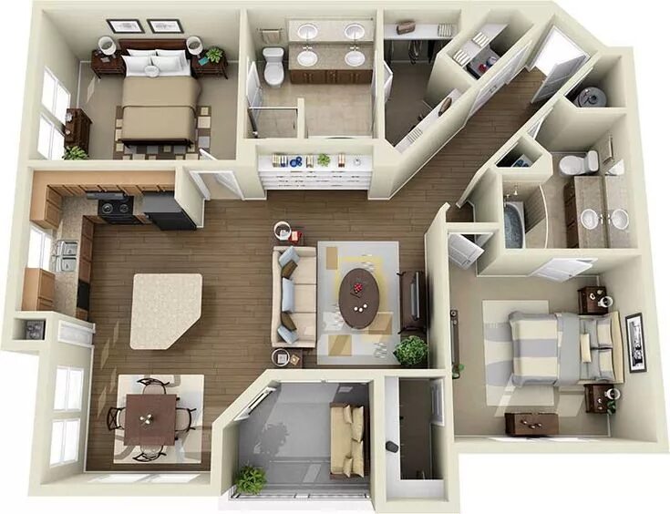 Каталог планировок домов planosglobal.info Layout de apartamento, Fachadas de casas terreas, Design de ca