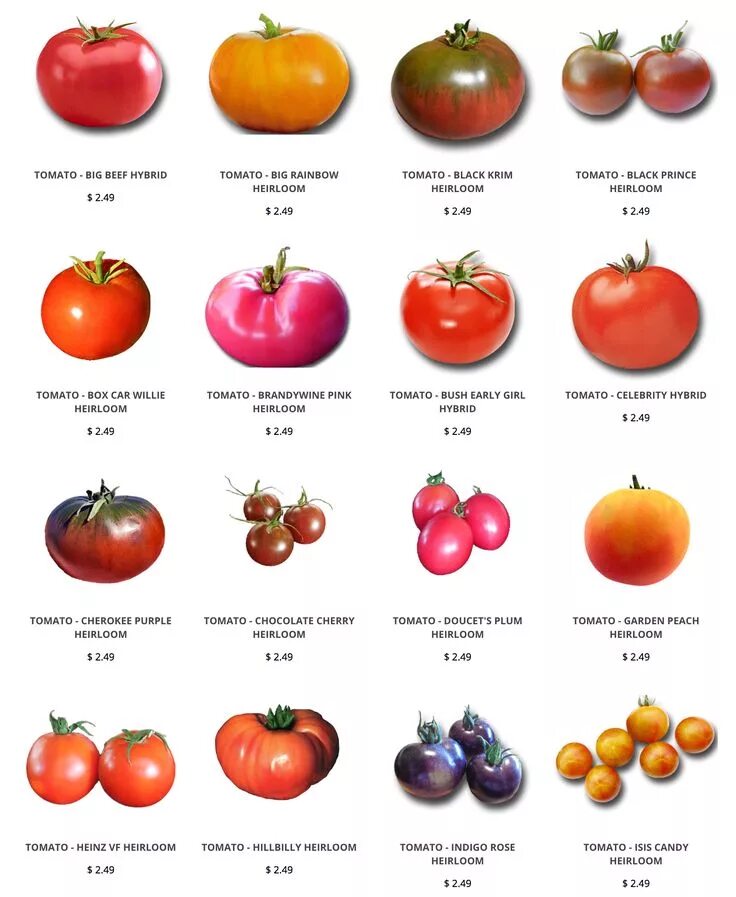 Каталог помидоров с фото и описанием Heirloom Tomato Seeds https://www.sandiaseed.com/collections/tomatoes Heirloom t