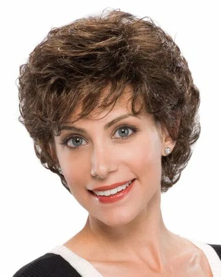 Каталог причесок для женщин Tony of Beverly Wigs Roxy Short hair with layers, Light curls, Short hair styles