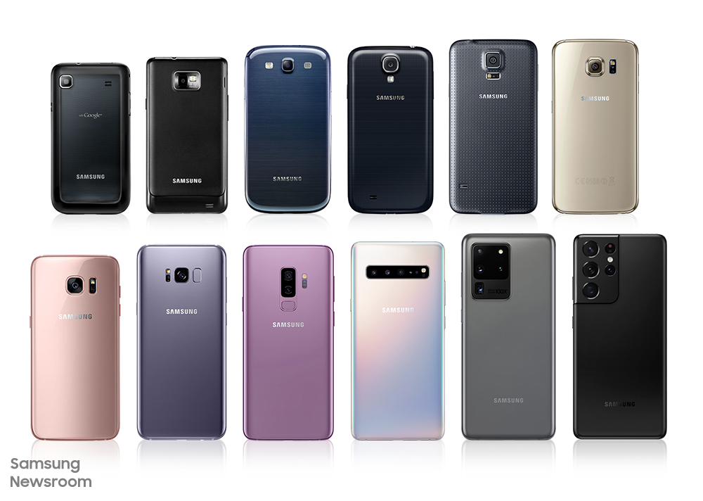 Каталог самсунгов телефонов фото A Brief History of the Galaxy S Series' Camera Technologies - Samsung Global New