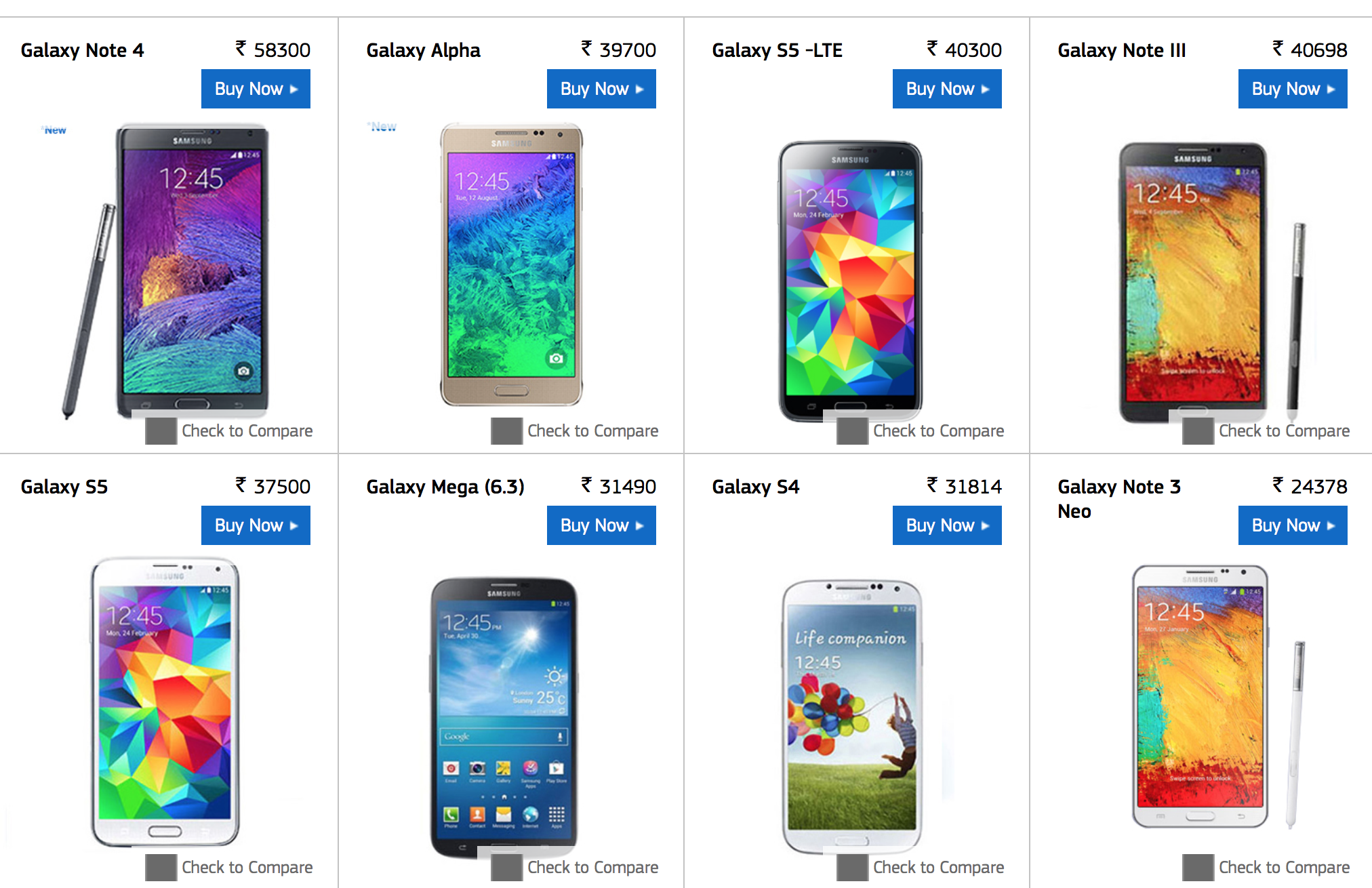 Каталог самсунгов телефонов фото Samsung Galaxy S5 and Galaxy S5 LTE get price drops in India - SamMobile - SamMo