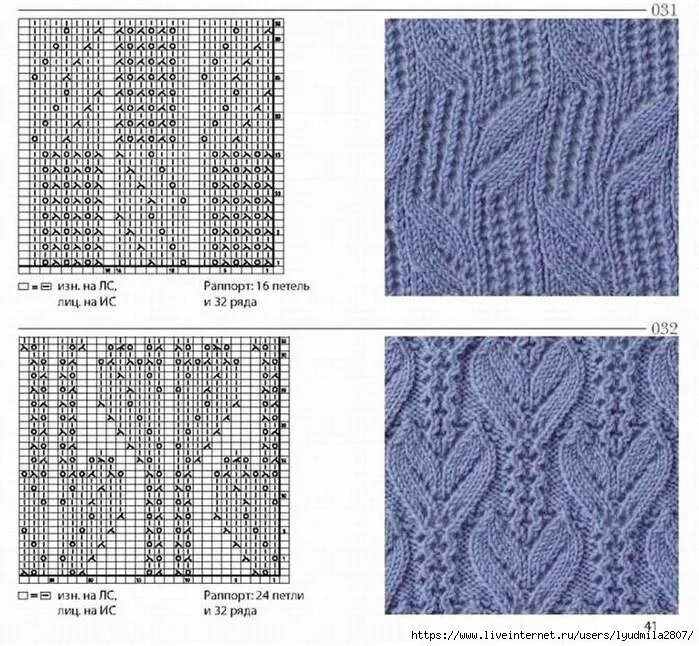 Каталог схем узоров спицами Картинки СХЕМЫ УЗОРОВ ШИДЫ ХИТОМИ