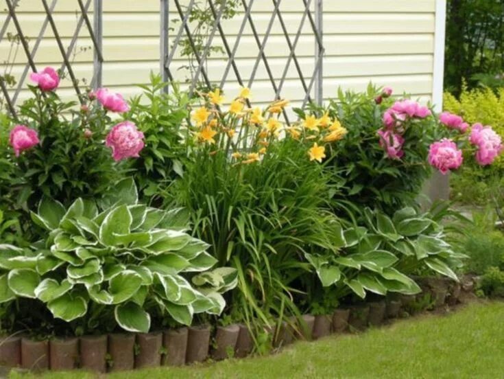 Каталог цветов для дачи с фото nice 49 Outdoor Garden Decor Landscaping Flower Beds Ideas https://matchness.com