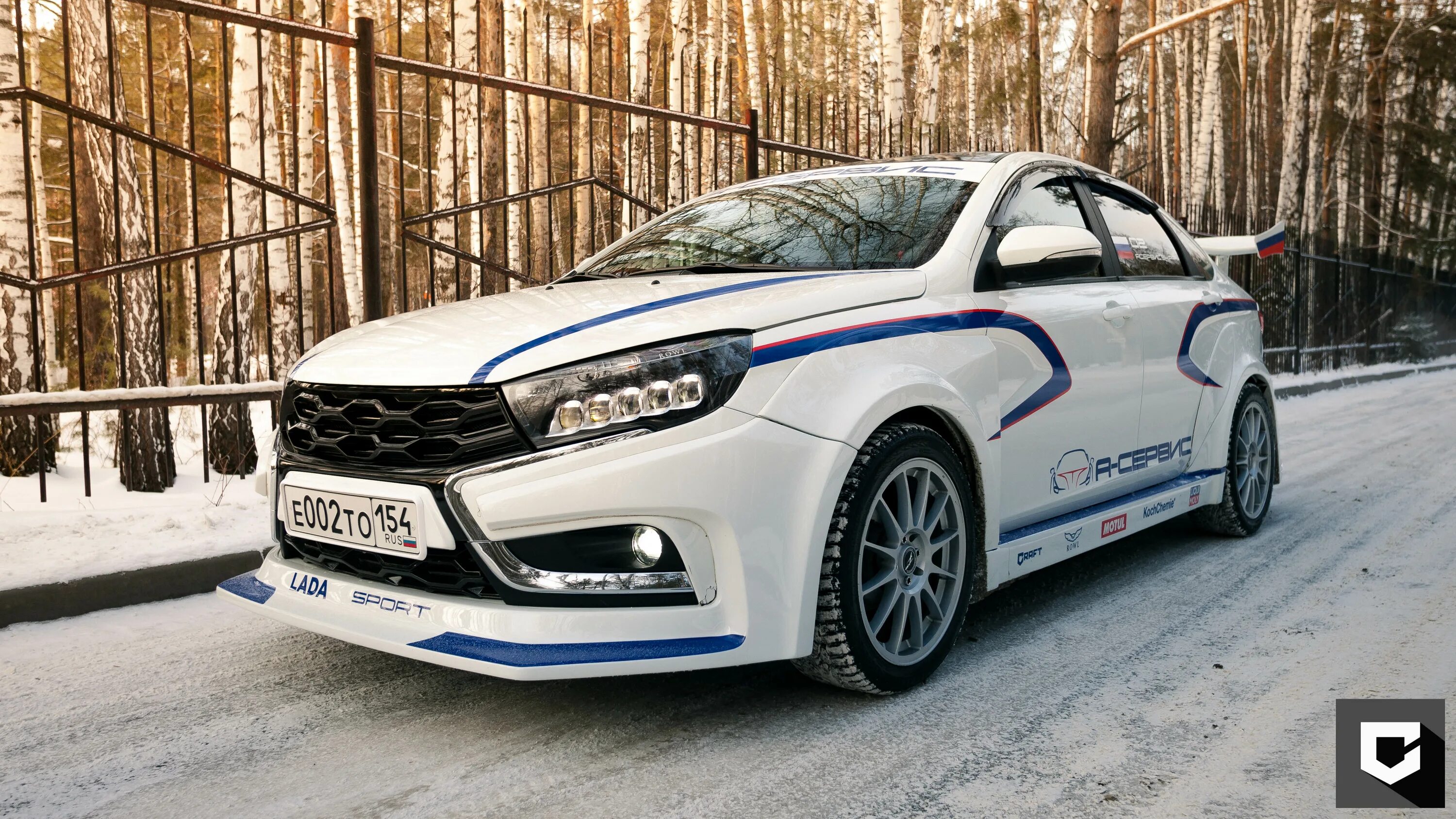 Каталог тюнинга лада Lada Vesta "Rally Style"