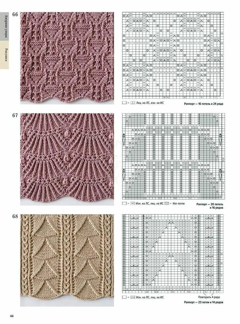 Каталог узоров спицами схемы и описание БОЛЬШАЯ КНИГА ЯПОНСКИХ УЗОРОВ Knitting patterns, Knitting charts, Pattern