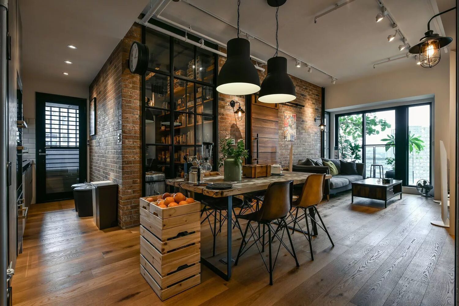 Каталог в стиле лофт Charming Industrial Loft In New Taipei City iDesignArch ... Loft apartment indus