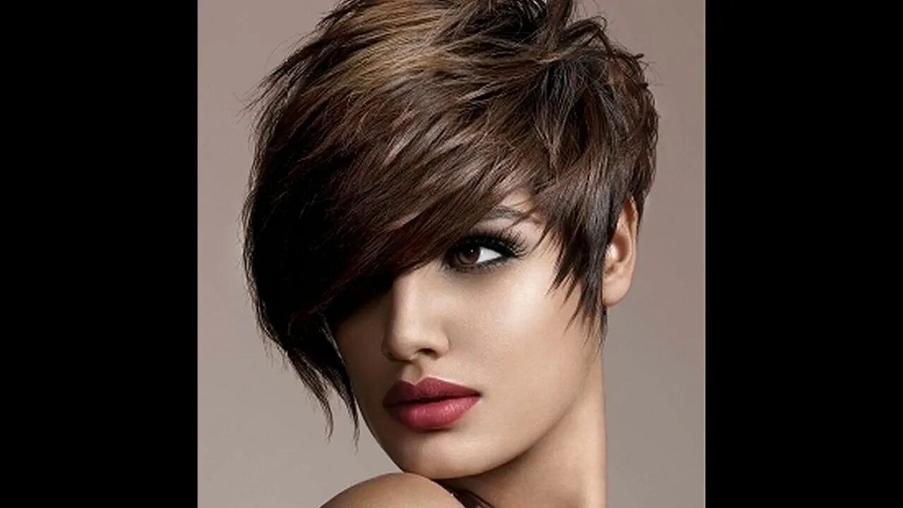 Каталог женских стрижек фото Coupe de cheveux courts pour cheveux fins - YouTube