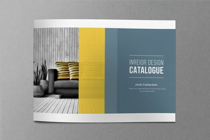 Каталоги дизайна интерьера This is 12 page minimal brochure / catalogs template is for designers working on