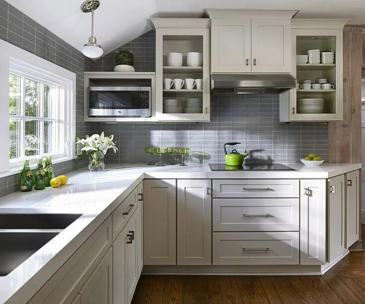 Каталоги кухонь интерьер фото Kitchen Remodel: Where to Begin Centsational Style Grey kitchen designs, Kitchen