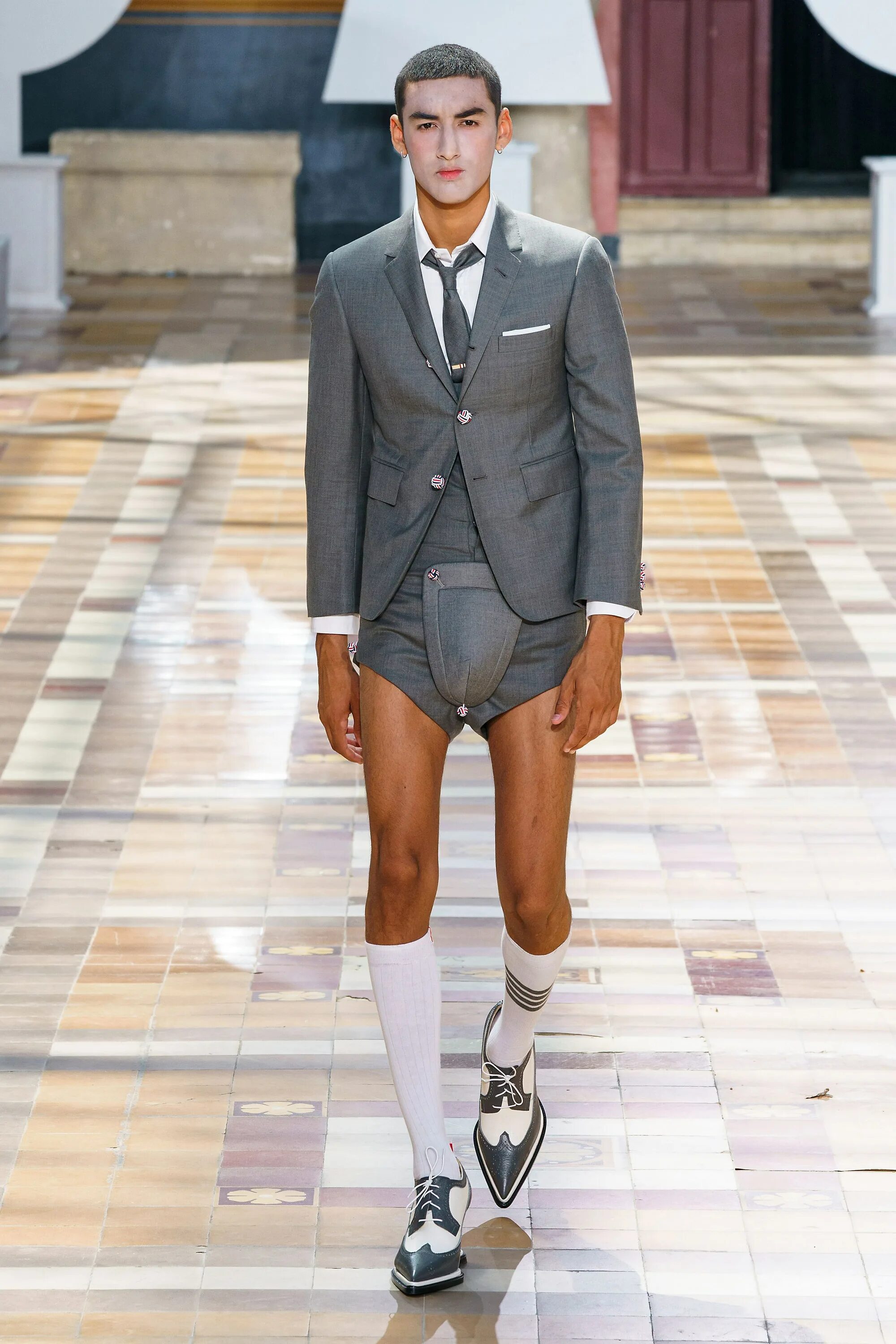 Каталоги мужской моды Thom Browne Spring 2020 Menswear Collection Vogue