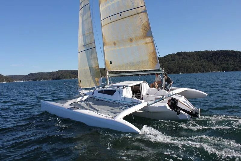 Катамаран корсар владивосток фото Photo of the Corsair Marine Dash MkII trimaran. See more photos on our website a