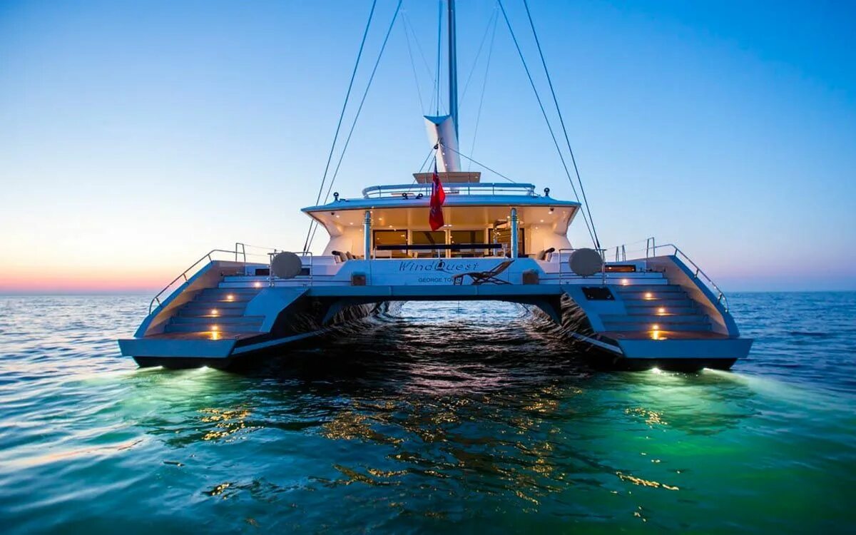 Катамаран морской фото Location catamaran Corse pour une croisière inoubliable Arthaud Yacht de luxe, C