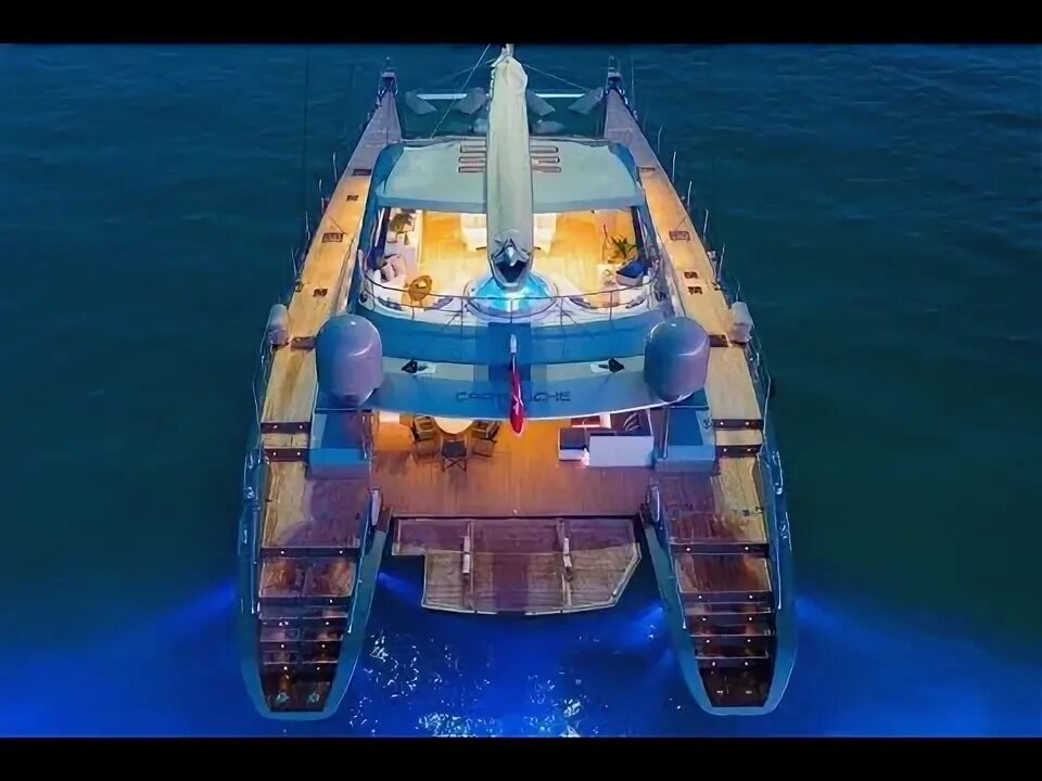 Катамаран морской фото The biggest luxury sail catamaran BLUE COAST 95' CARTOUCHE. New generation of op