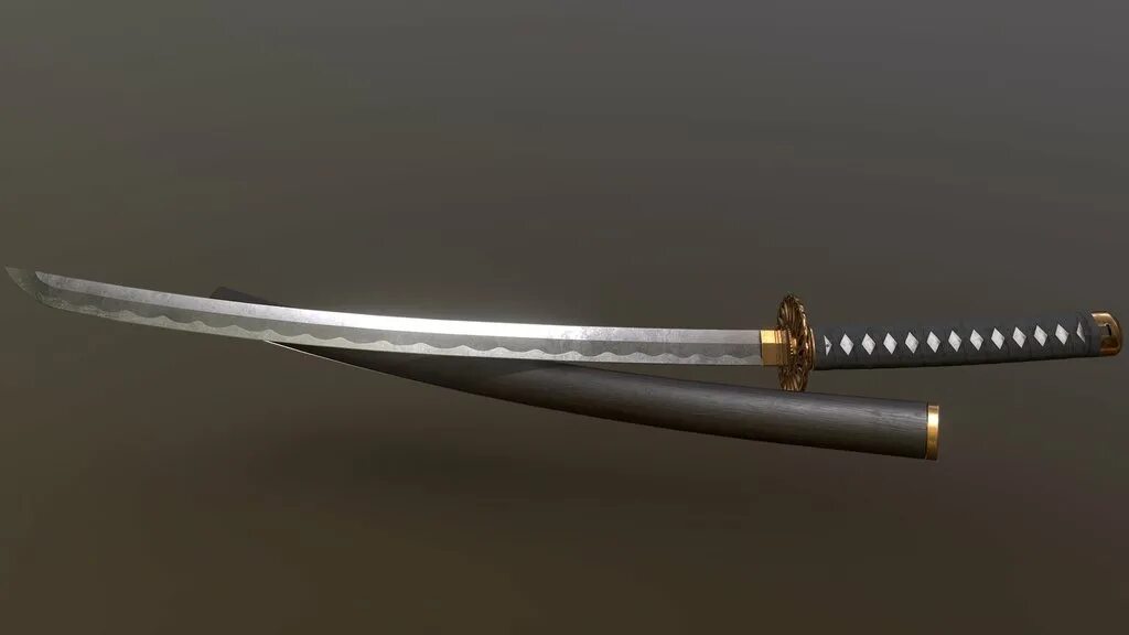 Катана ул ленина 17 1 фото sword - A 3D model collection by BladeSoul (@gundamBR) - Sketchfab