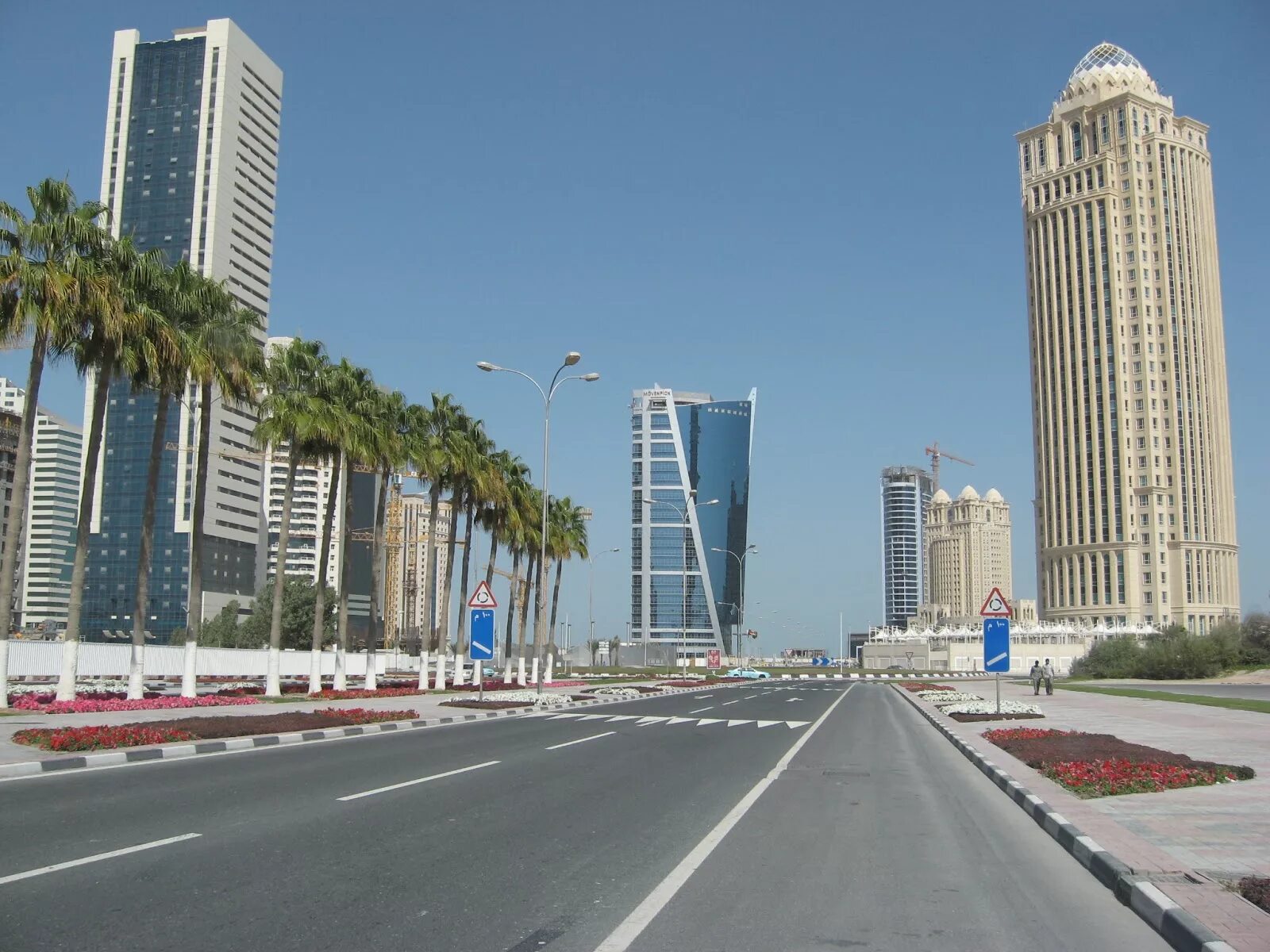 Катар фото улиц Corniche Qatar