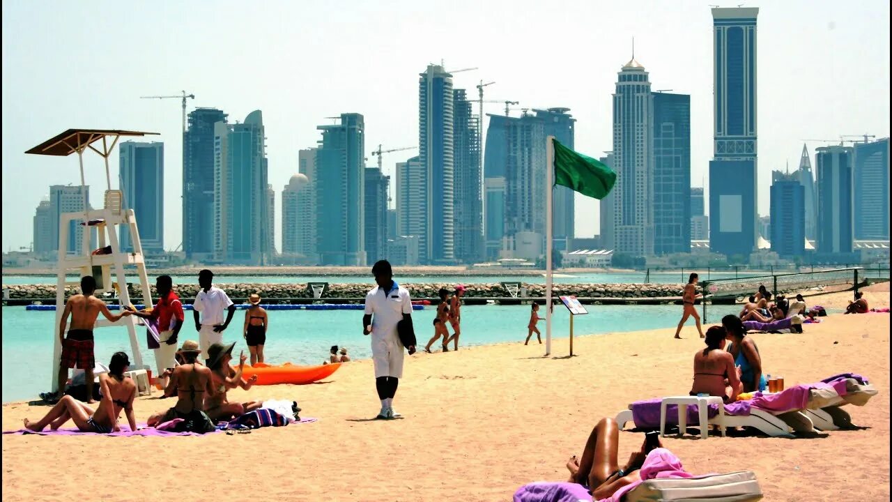 Катар отдых на море фото Doha, Qatar - YouTube