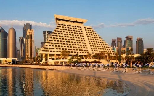 Катар отели фото Sheraton Grand Doha Resort & Convention Hotel 5* Забронируй у ведущего туроперат