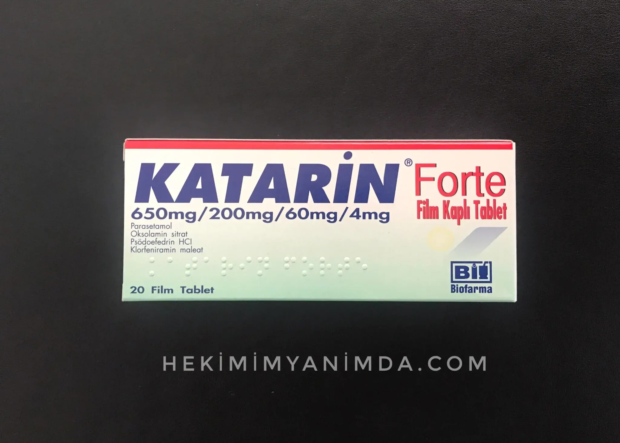 Катарин таблетки фото Katarin Forte Tablet * Hekimim Yanımda