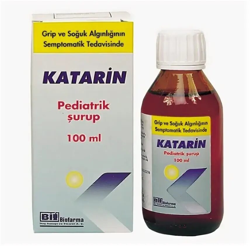 Катарин турция фото KATARIN PEDIATRIK SURUP 100 ML-Doktor Ara , Soru Sor , Randevu Al - Trdoktor.com