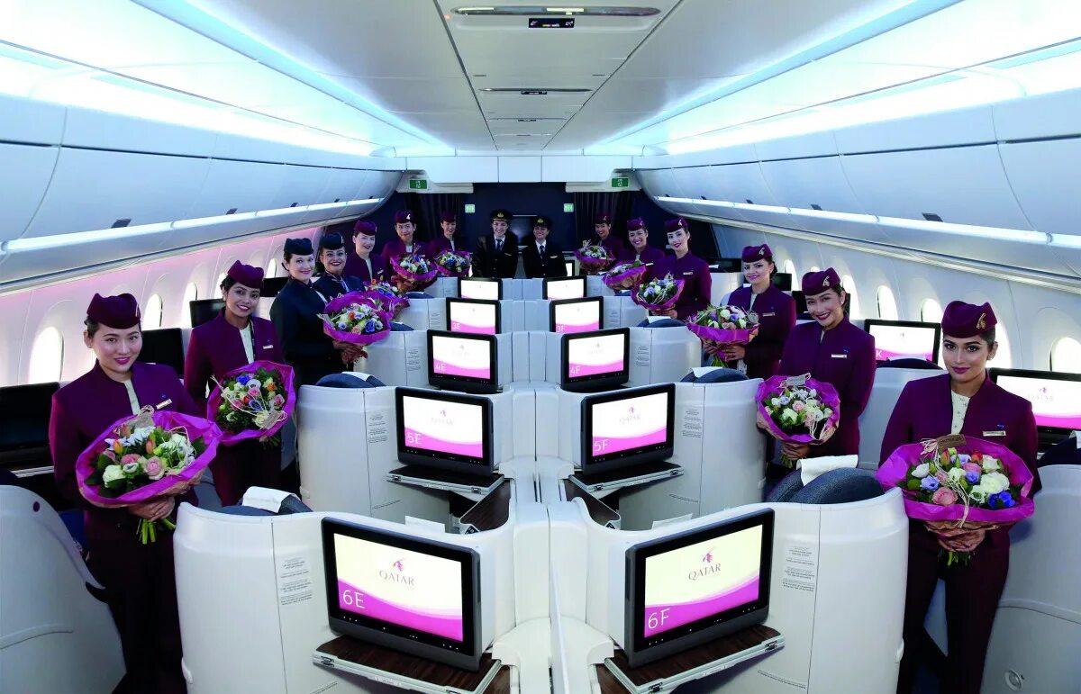 Катарские авиалинии фото самолетов Qatar Airways all-female flight wins praise from European policymakers The Penin