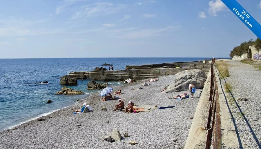 Кацивели крым пляжи фото Раздел "Пляж поселка" в альбоме "Фотографии курорта Кацивели" фотогалереи поселк