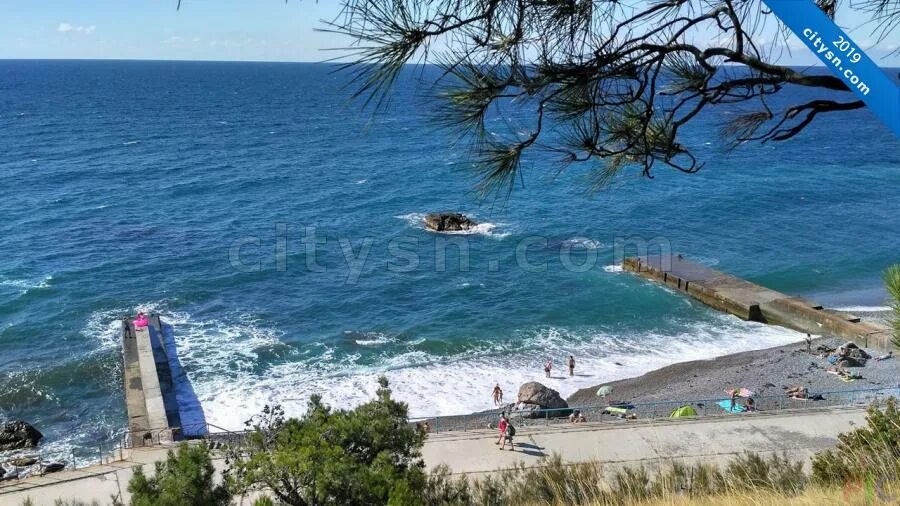 Кацивели пляж фото Раздел "Пляж поселка" в альбоме "Фотографии курорта Кацивели" фотогалереи поселк