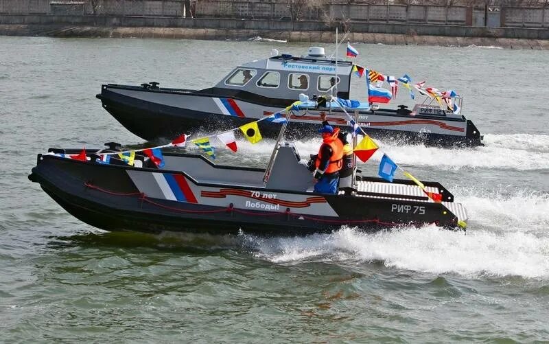 Катер ростов на дону фото Russian Navy may adopt boats with a polymer hull