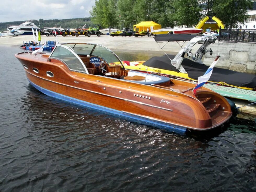 Катера тюнинг фото Любителям катеров в стиле Ретро -- Форум водномоторников.