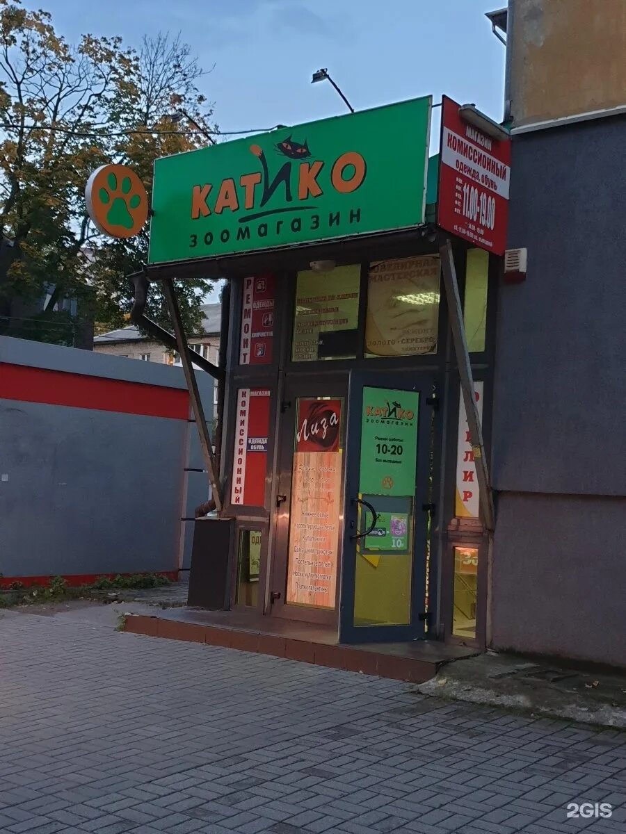 Катико ул космонавта леонова 64а фото Katiko, Network of pet stores Kaliningrad, Cosmonaut Leonova, 52 - телефон, адре