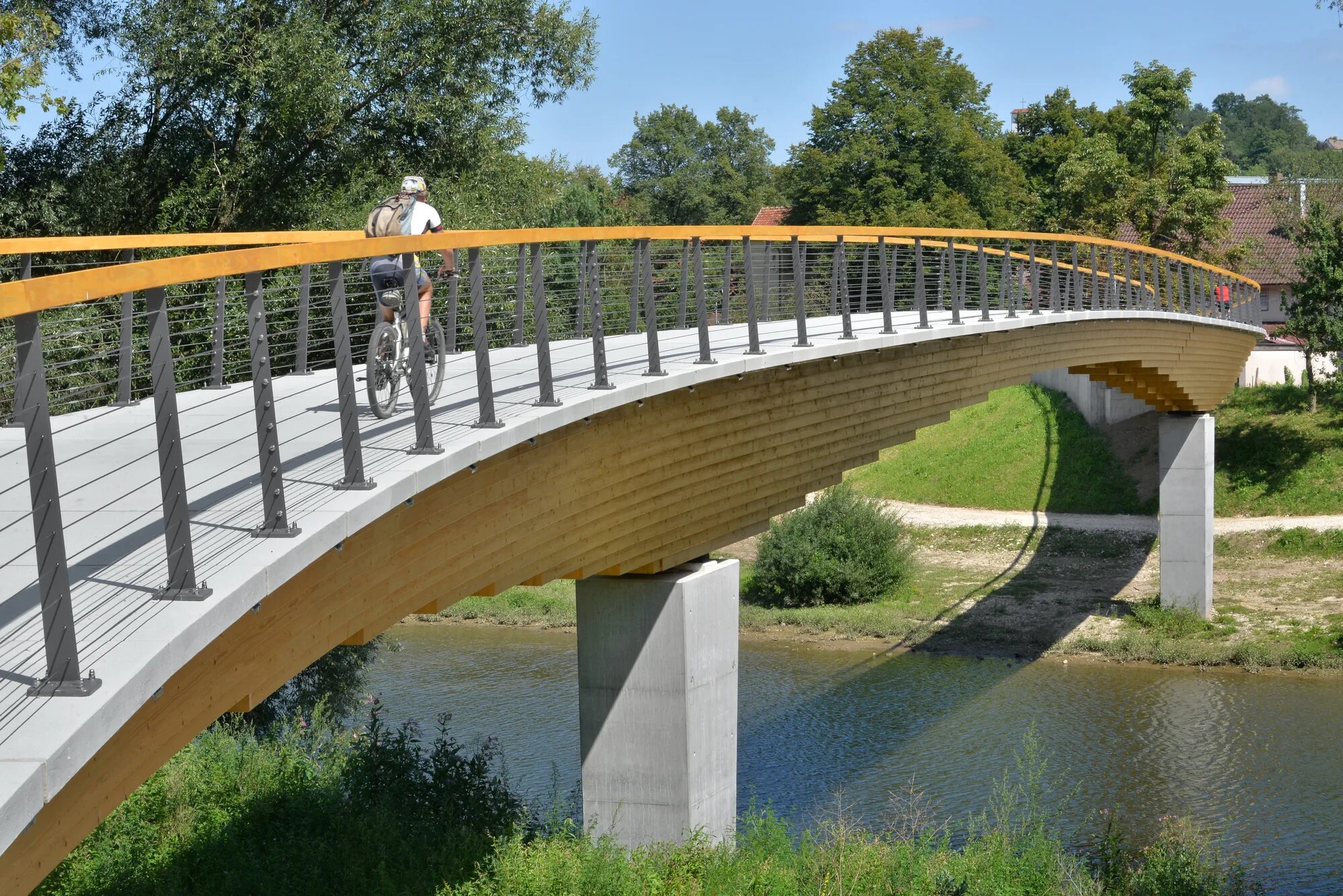 Катька дыминская мосты фото Gallery of Curved Girder Bridge Neckartenzlingen / Ingenieurbüro Miebach - 10