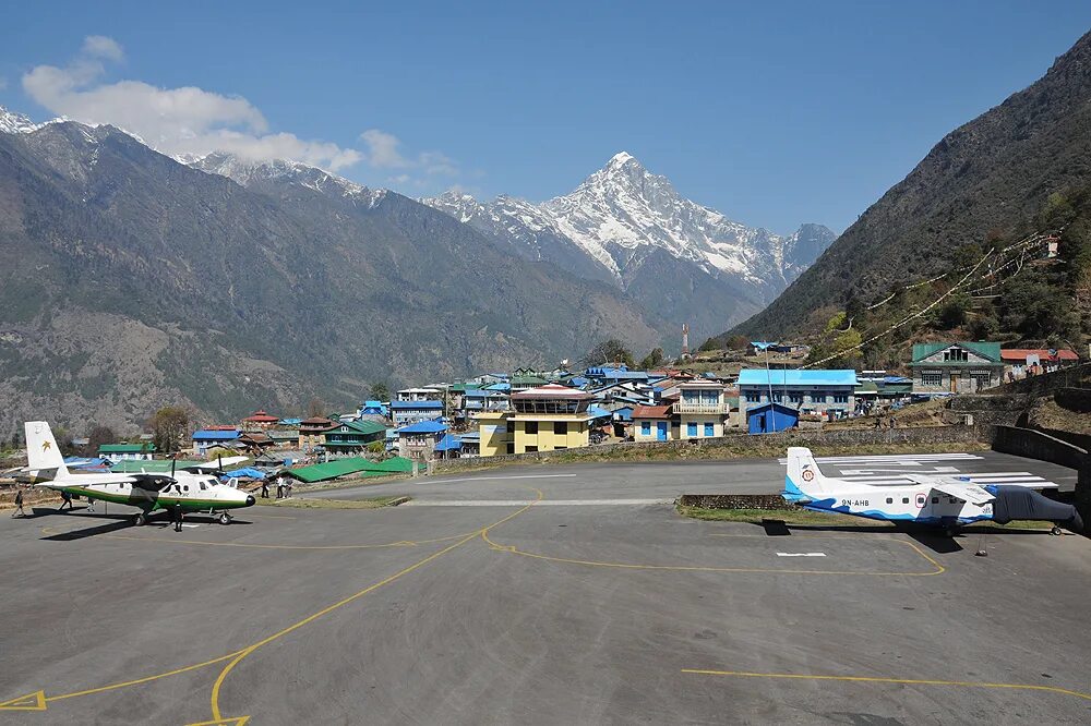 Катманду аэропорт фото Lukla, Nepal - The World's most dangerous airport - SamChui.com