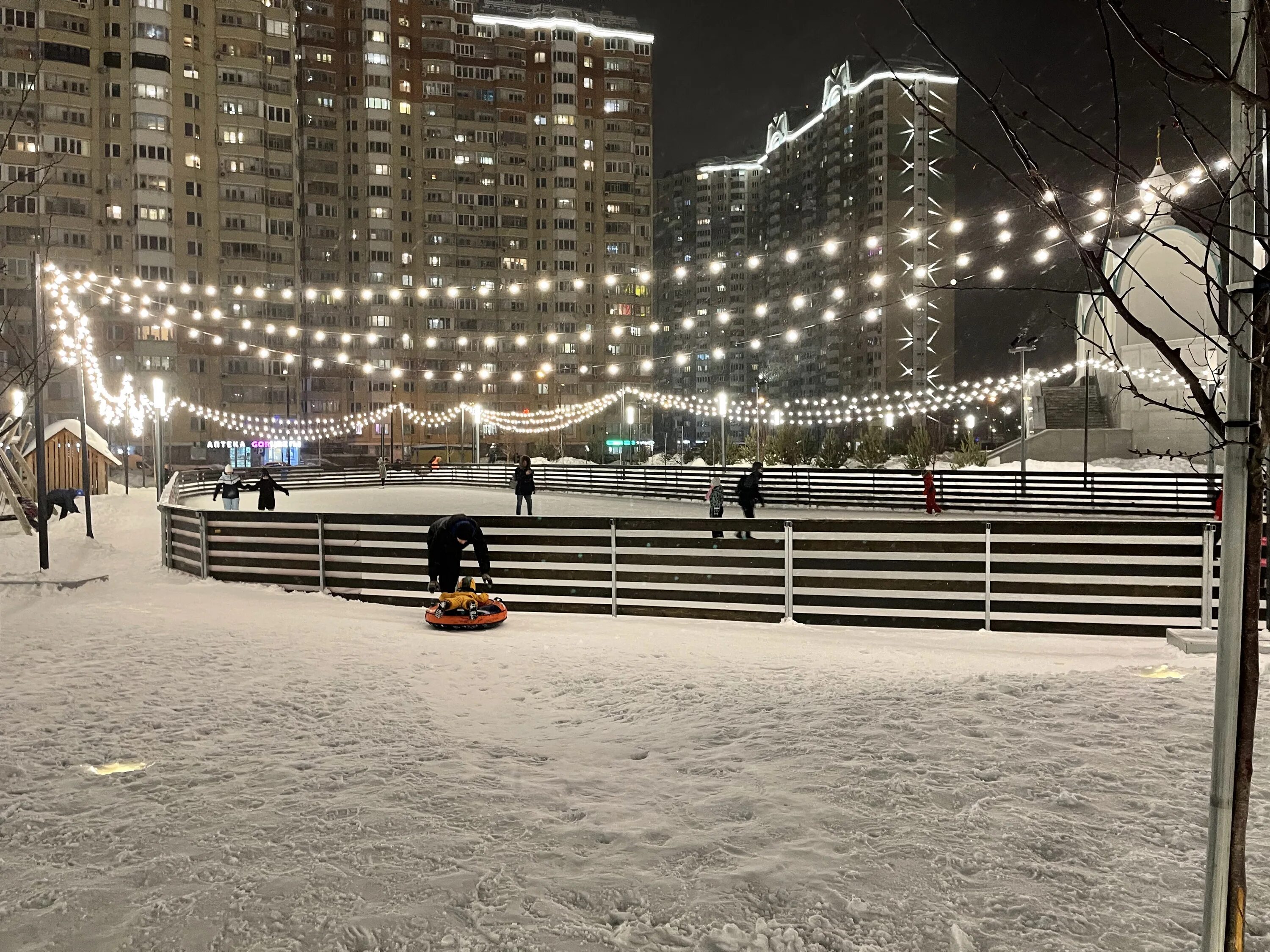 Каток 15 й микрорайон 19 фото Permanently closed: Ice rink, ice rink, Moscow Region, Krasnogorsk, Krasnogorski