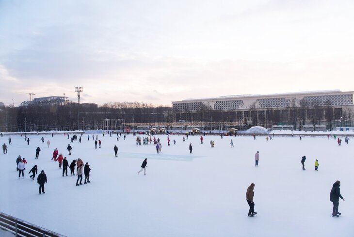 Каток горького фото Топ-3 самых атмосферных катка в Москве - The City