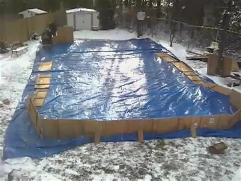 Каток на даче своими руками Backyard hockey rink, Backyard ice rink, Outdoor rink