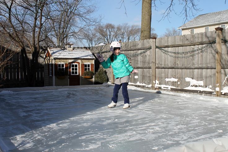 Каток на даче своими руками Pin by Liz McKenzie on backyard ideas Ice skating, Backyard, Skating rink