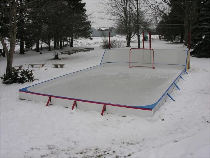 Каток на даче своими руками Backyard Ice Rink Liner Check more at https://bradshomefurnishings.com/backyard-