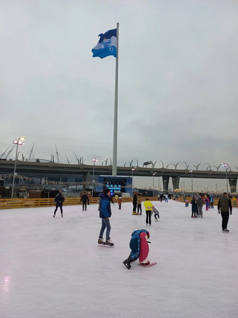 Каток у флагштока южная дорога 28 фото Каток у Флагштока, skating rink, Санкт-Петербург, Южная дорога, 28 - Yandex Maps