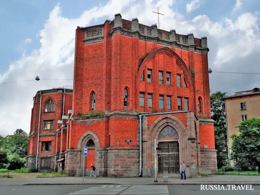 Католическая церковь кирпичная ул 4 фото Пять храмов Петербурга, сменивших имидж Blog Fiesta